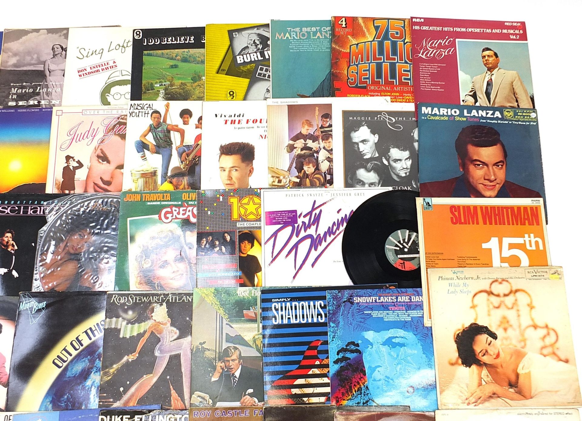 Vinyl LP records including Vivaldi, Rod Stewart, The Shadows, Roy Castle and Elvis Presley - Image 3 of 5