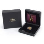 Elizabeth II 2013 Vivat Regina sovereign by The London Mint Office with case and box