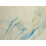 Quentin Blake 1984 - Study of a reclining nude female, mixed media, inscribed verso The Millmont