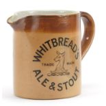 Royal Doulton stoneware Whitbread Ale & Stout advertising jug numbered 4688, 11cm high