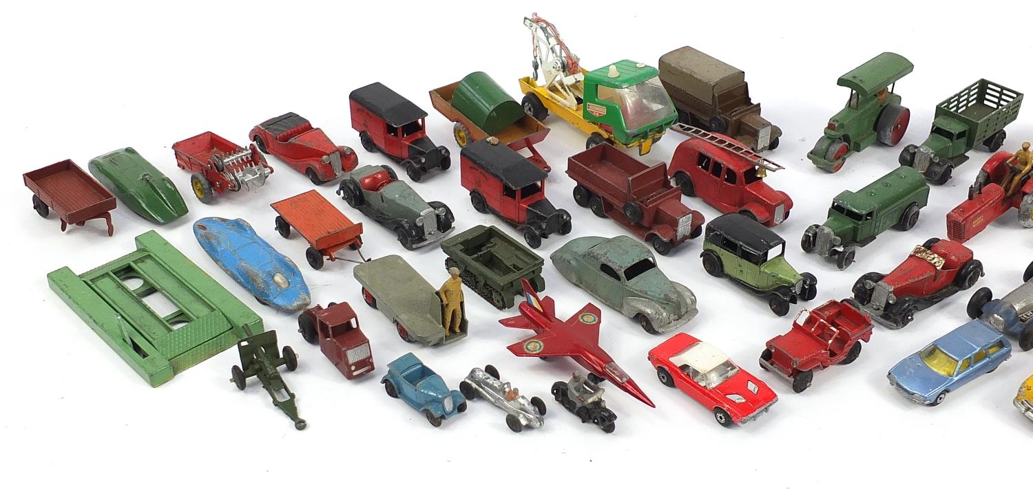 Collection of vintage diecast vehicles including Dinky, Lone Star and Meccano - Image 2 of 3