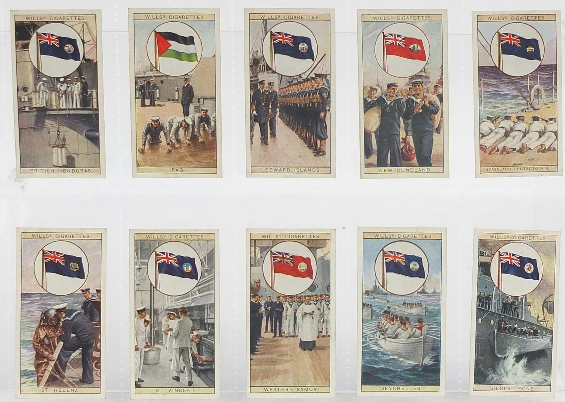 Collection of cigarette cards arranged in five albums including Player's Highland Regiments - Image 3 of 7
