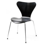 Arne Jacobsen for Fritz Hansen, Series 7 chair, 76cm high
