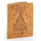 Thacker's folding pocket map of London, Henry Thacker & Co Publishers, 48 Paternoster Row London,