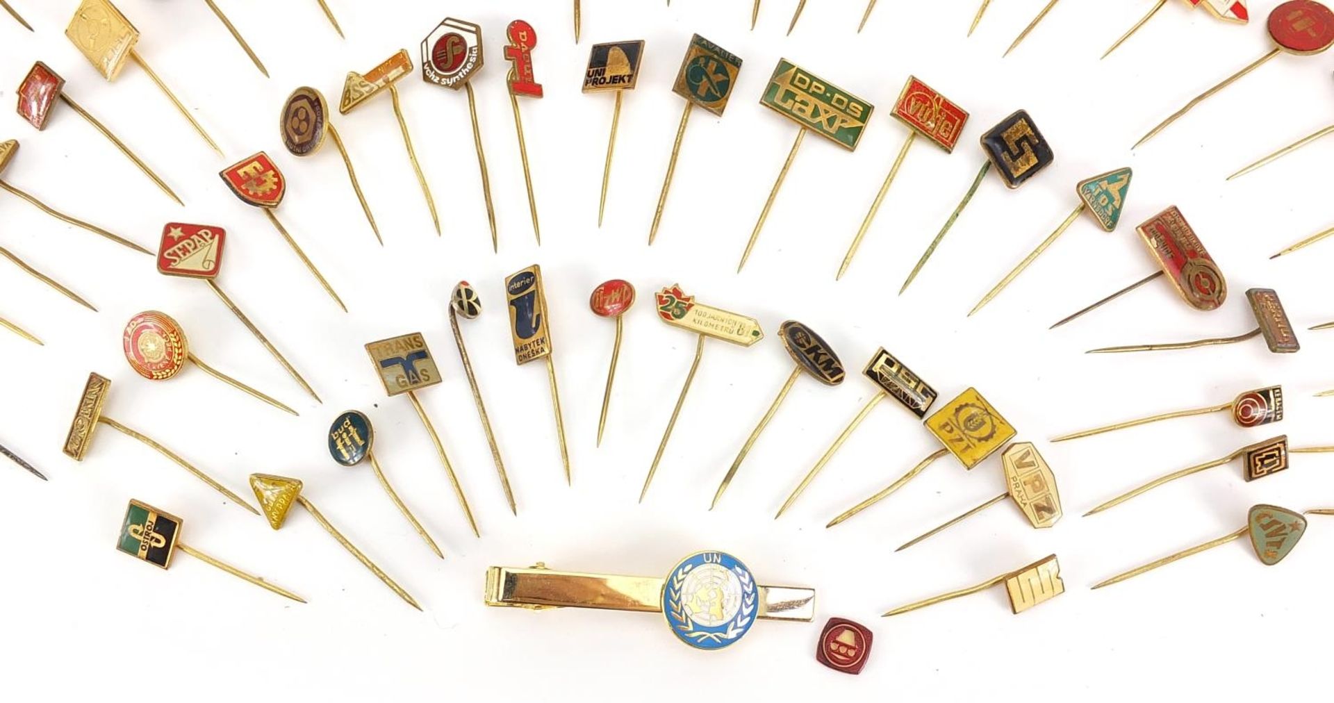 Collection of foreign stickpins, mostly enamelled - Image 4 of 4