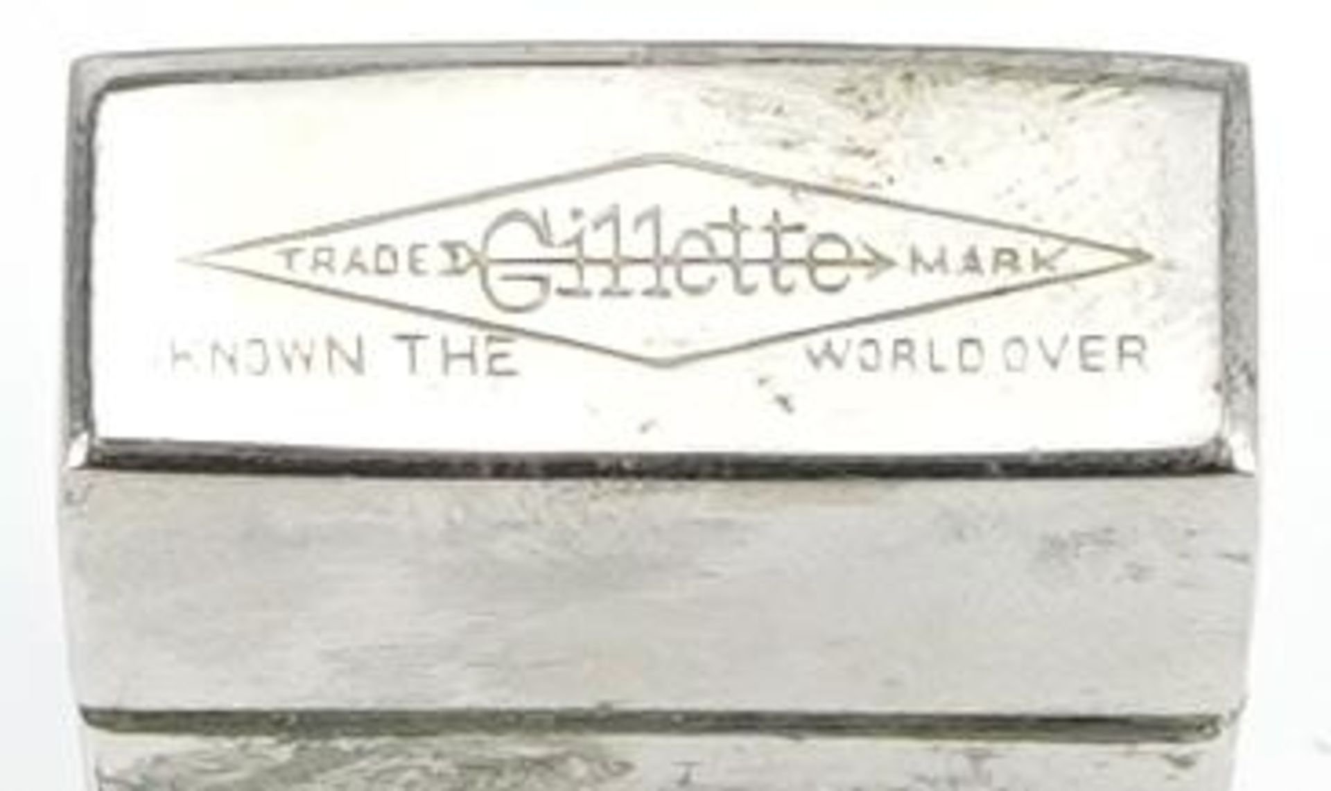 Vintage Gillette travelling razor housed in a stainless steel case made in Canada together with a - Image 4 of 4