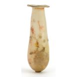 Roman iridescent glass vase, 7.5cm high