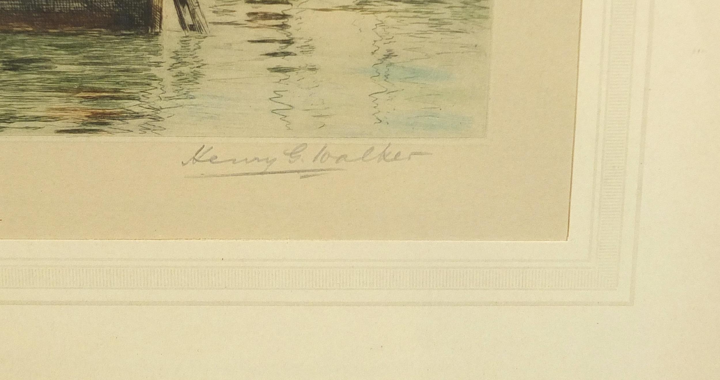 Henry George Walker - Flamborough Head and The 'Little Mint' of Brixham, pair of pencil signed - Bild 9 aus 11