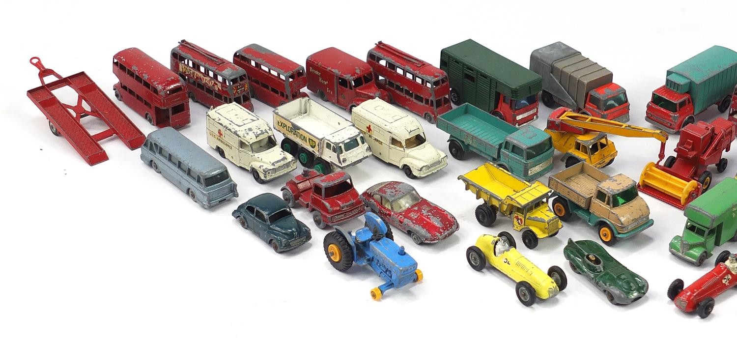 Collection of vintage Matchbox by Lesney diecast vehicles including three Maserati 4 CLT 1948s, D - Image 2 of 3