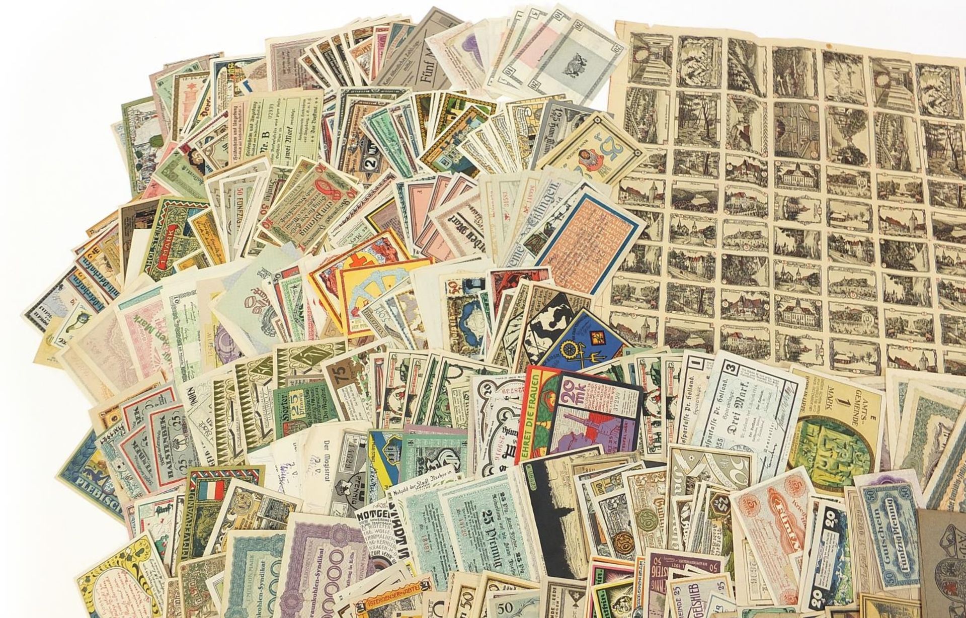 Extensive collection of early 20th century and later German banknotes - Image 2 of 5