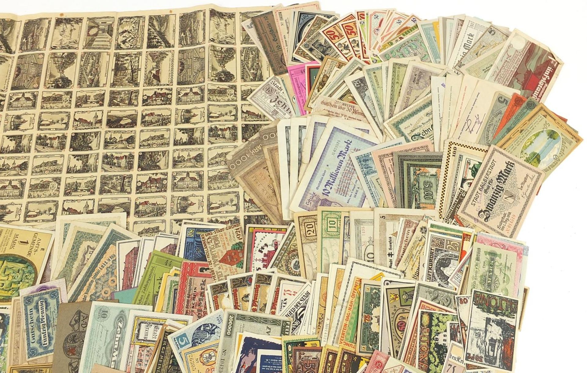 Extensive collection of early 20th century and later German banknotes - Image 3 of 5