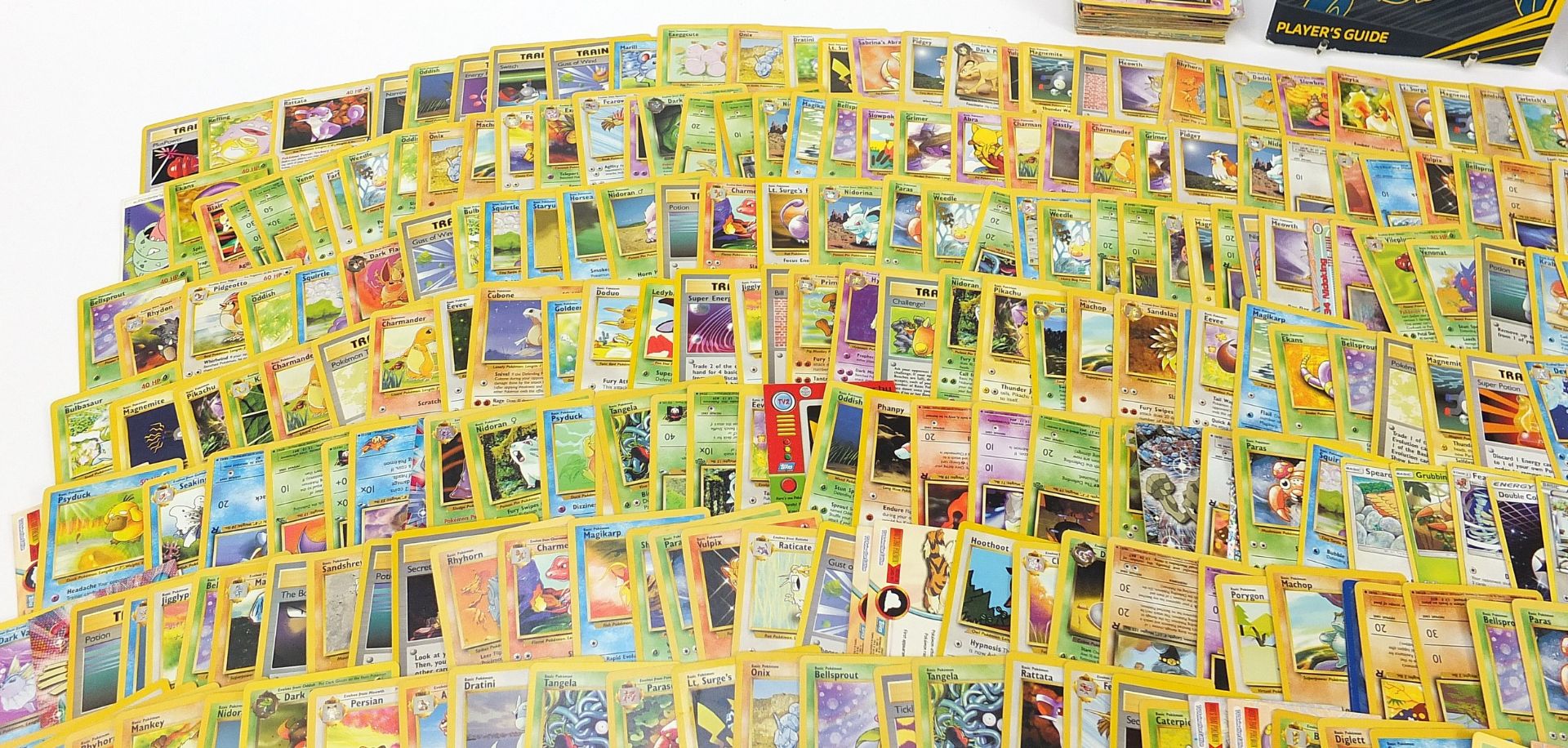 Collection of Pokemon trade cards including some original base set and Dark series - Image 2 of 6