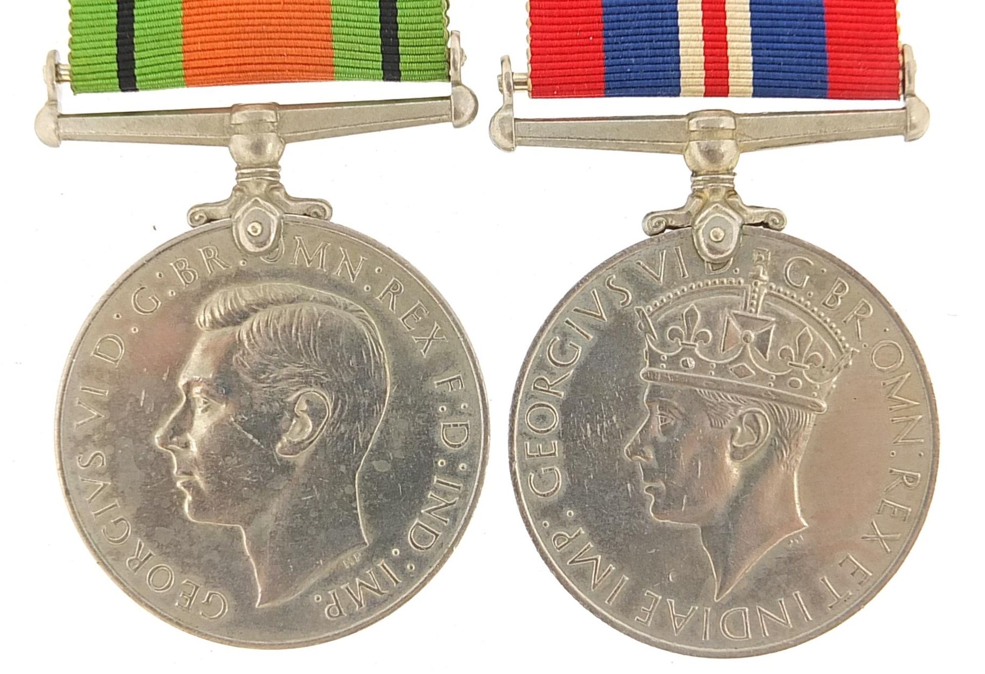 British military World War II medal pair