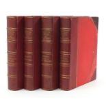 British Hunts and Huntsmen in four volumes, set of four early 20th century hardback books