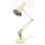 Vintage Herbert Terry Anglepoise lamp, 84cm high fully extended