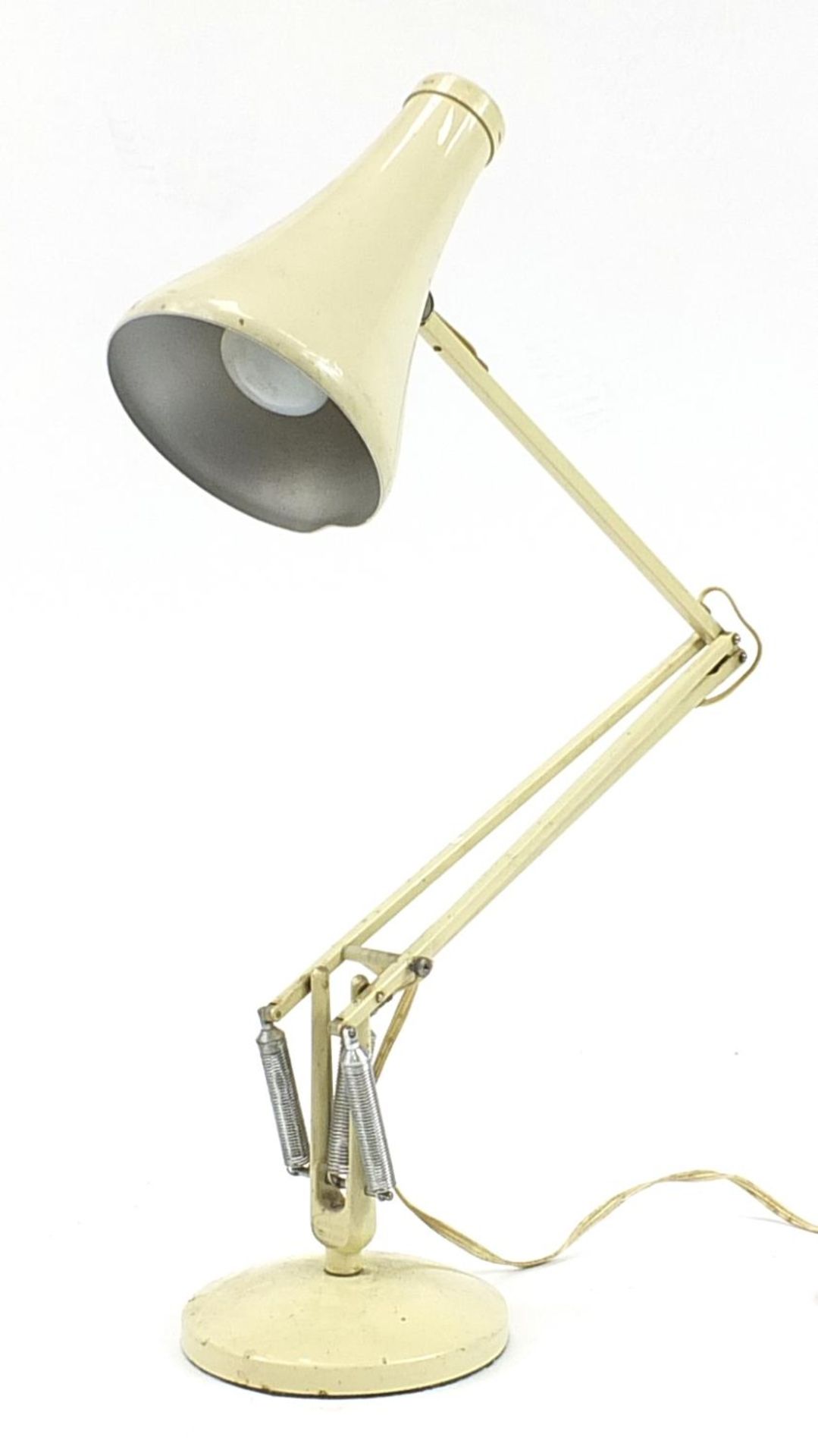 Vintage Herbert Terry Anglepoise lamp, 84cm high fully extended