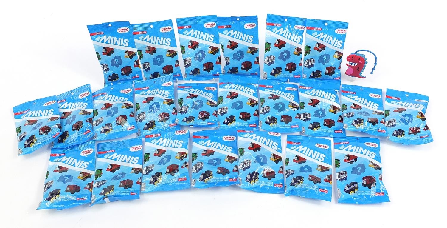 Collection of American Exclusive Fisher Price Thomas & Friends Minis in sealed packets