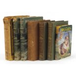 Seven hardback books including The Exploration Diaries of H M Stanley and Bula Matari