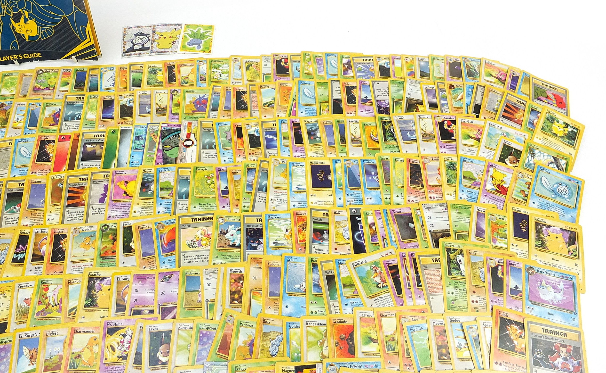 Collection of Pokemon trade cards including some original base set and Dark series - Bild 4 aus 6