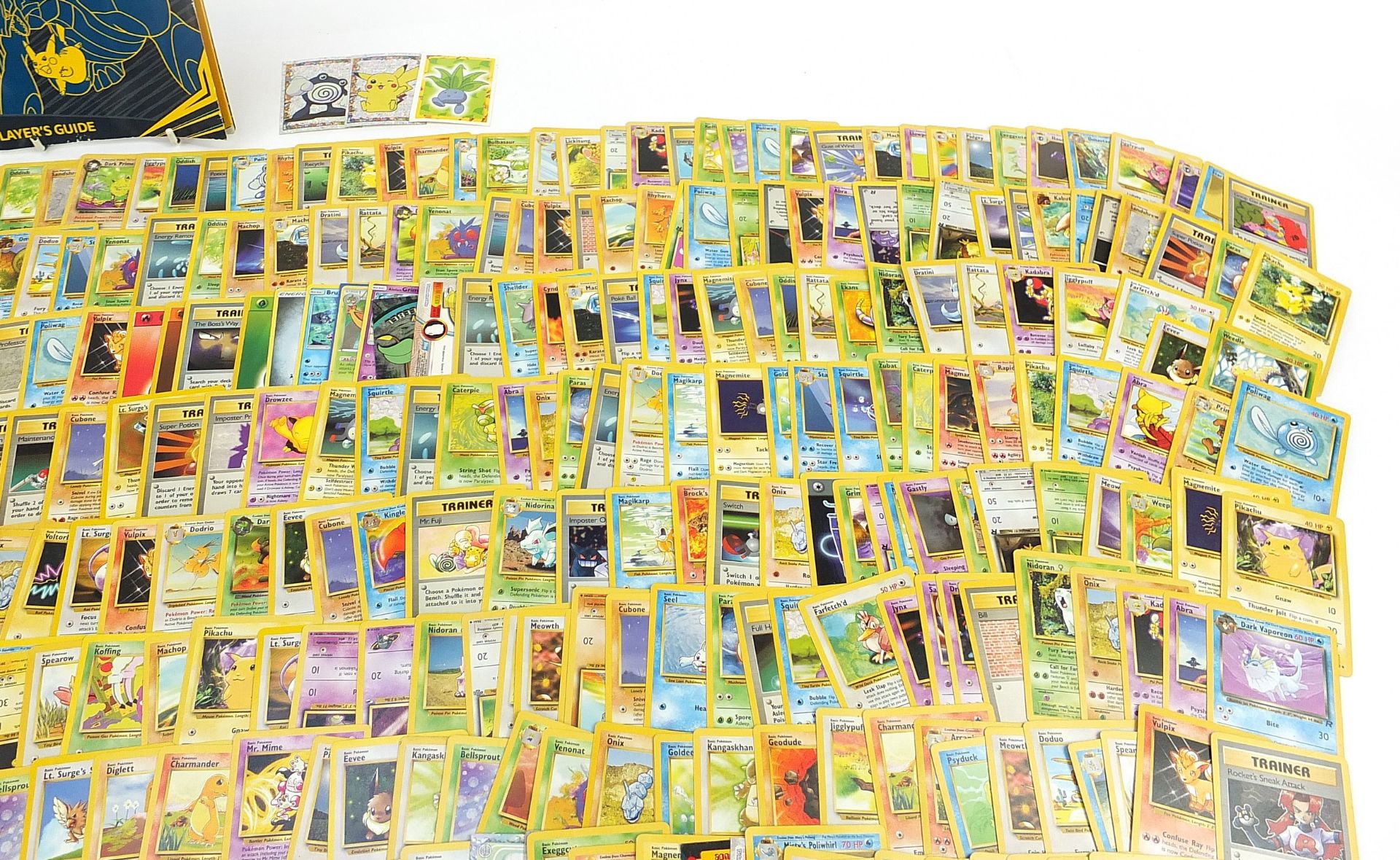 Collection of Pokemon trade cards including some original base set and Dark series - Image 4 of 6