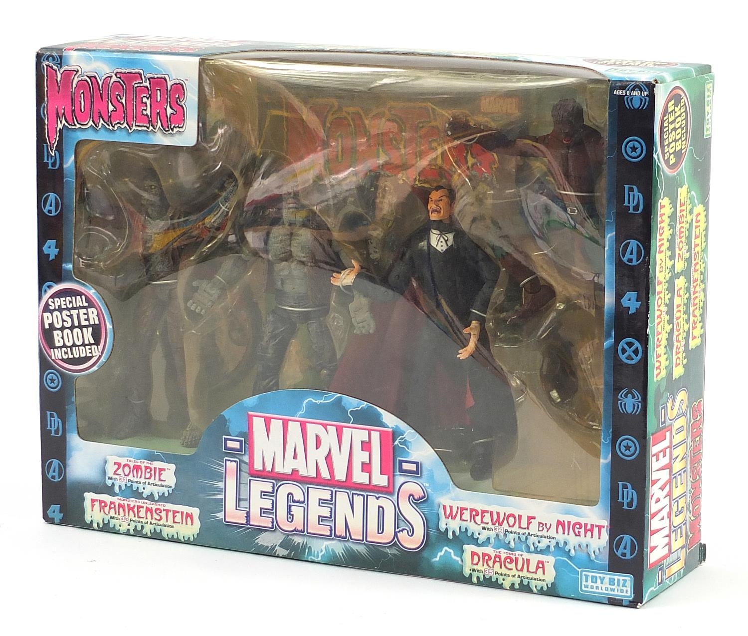 Marvel Legends Monsters action figure set by Toy Biz with box