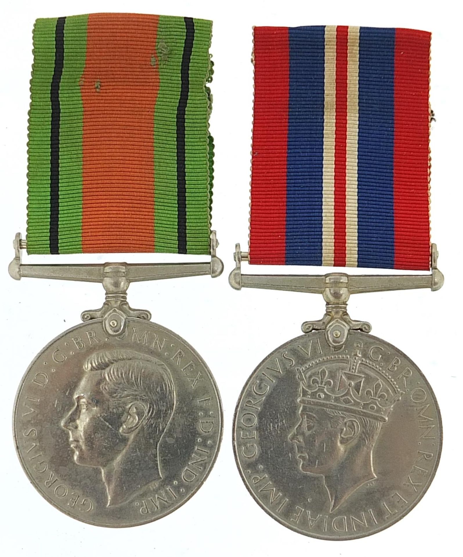 British military World War II medal pair - Image 2 of 3