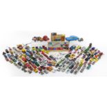Vintage and later diecast vehicles including Matchbox and Corgi
