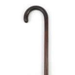 Snakewood walking stick, 91cm in length