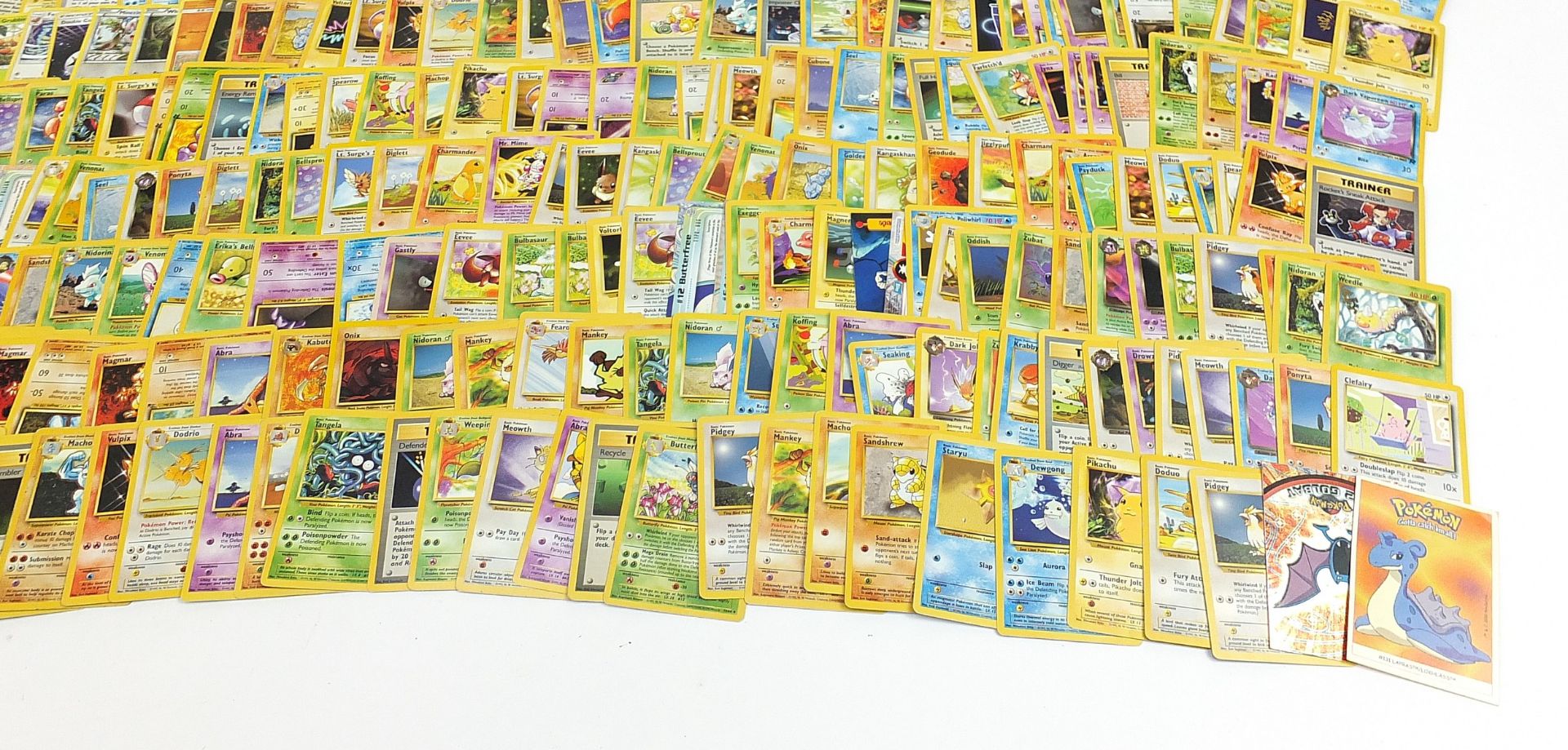 Collection of Pokemon trade cards including some original base set and Dark series - Image 6 of 6