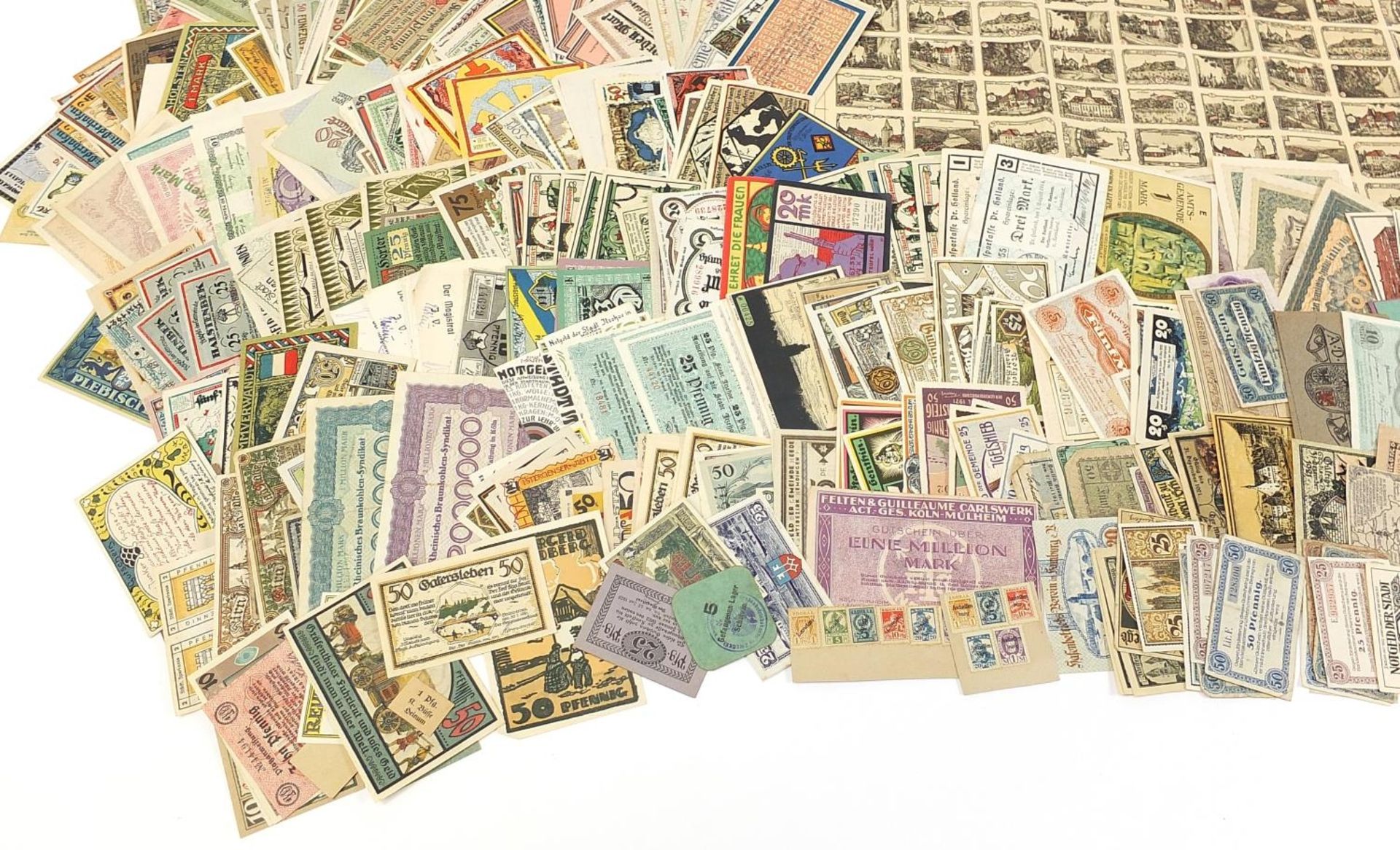 Extensive collection of early 20th century and later German banknotes - Image 4 of 5