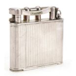 Dunhill Patent compact cigarette lighter, 6cm x 6cm