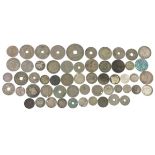 Collection of 19th century and later British and foreign coinage, some silver, 185g