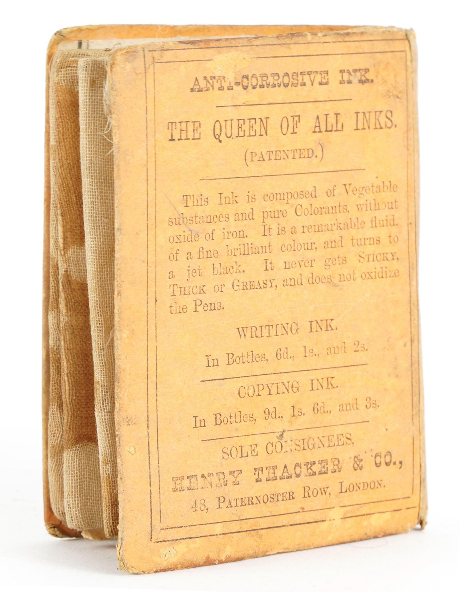 Thacker's folding pocket map of London, Henry Thacker & Co Publishers, 48 Paternoster Row London, - Bild 3 aus 3