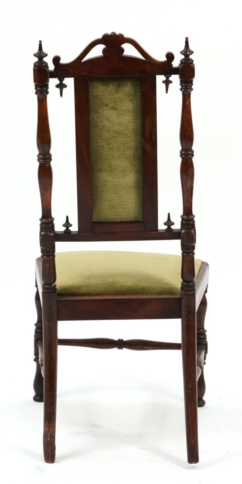 Victorian rosewood side chair, 92cm high - Image 3 of 3