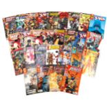 Collection of comics, mostly Marvel including Fantastic Four, Spiderman, The Avengers, X-Men and The