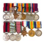 British military Victorian and later fourteen medal group relating to Colour Sergeant Major J