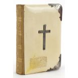 George V silver mounted Book of Common Prayer printed at The University Press London: Humphrey