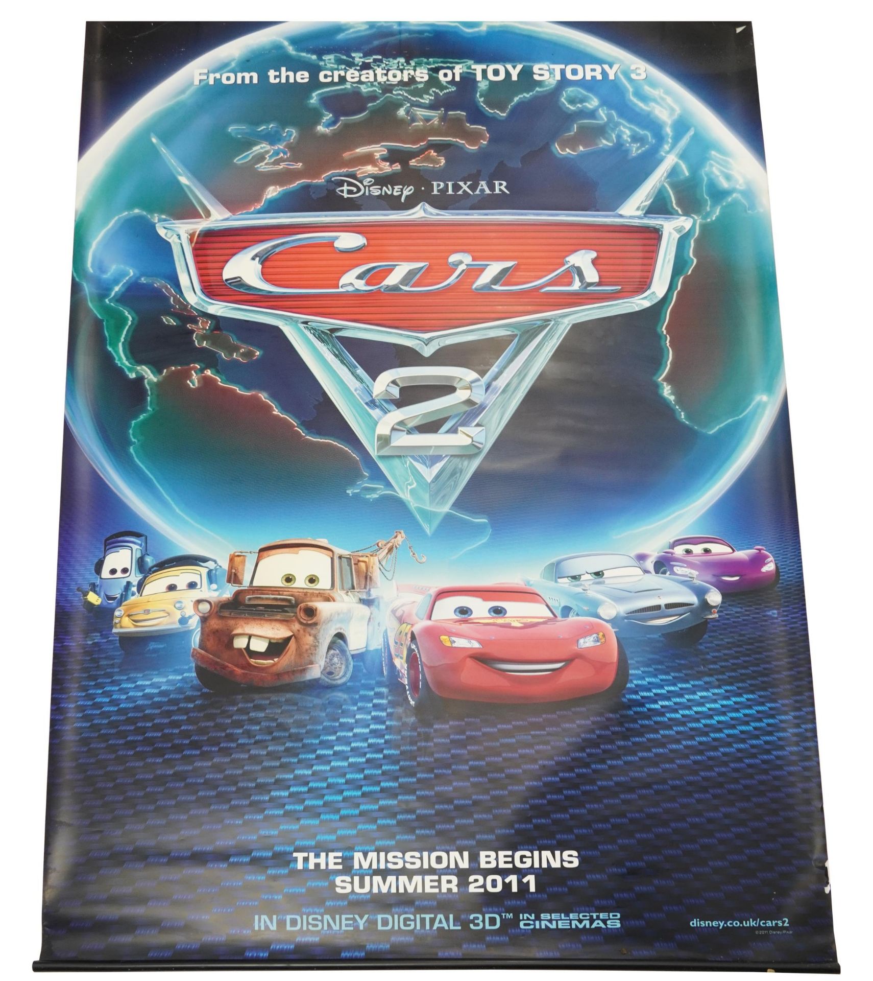 Four Cars 2 cinema film banners, the largest 245cm x 152cm - Bild 2 aus 9