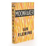Moonraker by Ian Fleming, hardback book with dust jacket, published 1964 by John Dickens & Co Ltd