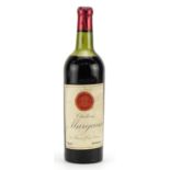 Bottle of 1947 Chateau Margaux red wine, J Vandermeulen-Decanniere & Co