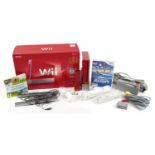 Nintendo Wii Super Mario Bros edition with box and accessories