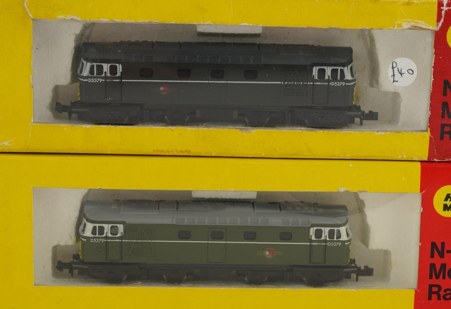 Four Hornby Minitrix N gauge model railway locomotives with boxes numbers 204, 204, 206 and 208 - Image 3 of 4