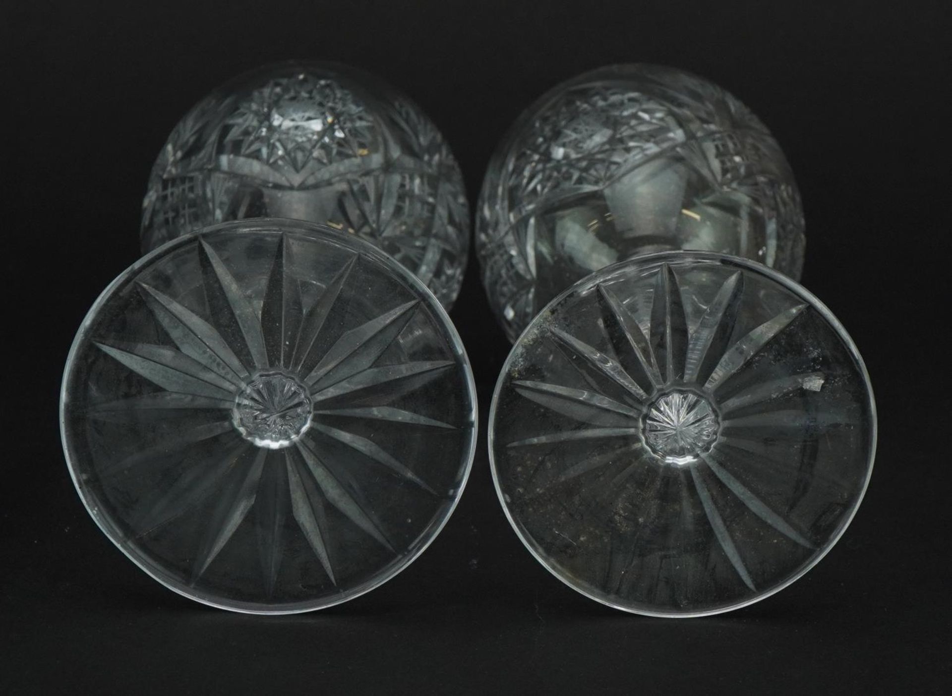 Set of ten cut crystal glasses, 15.5cm high - Image 6 of 6