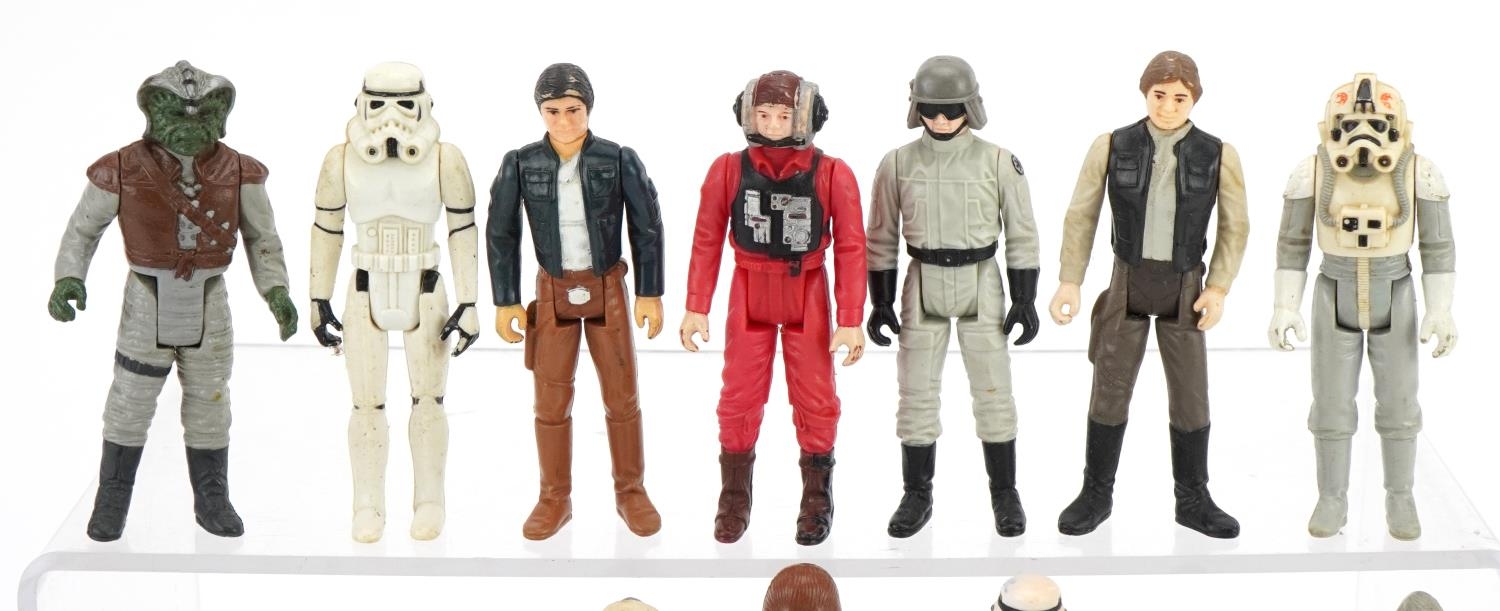 Twenty vintage Star Wars action figures including Chewbacca and Ewoks - Image 2 of 4