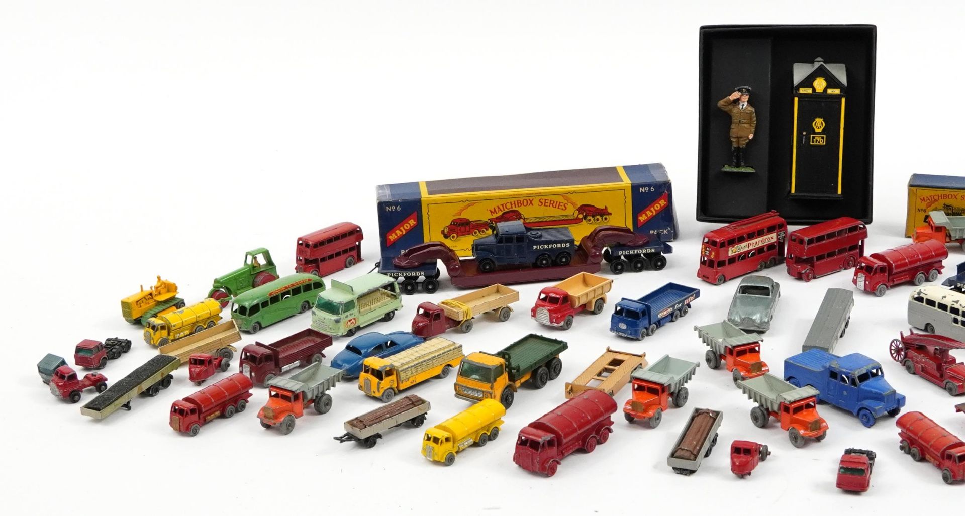 Collection of diecast vehicles including Lesney by Matchbox and hand painted AA Patrol with Sentry - Image 2 of 3