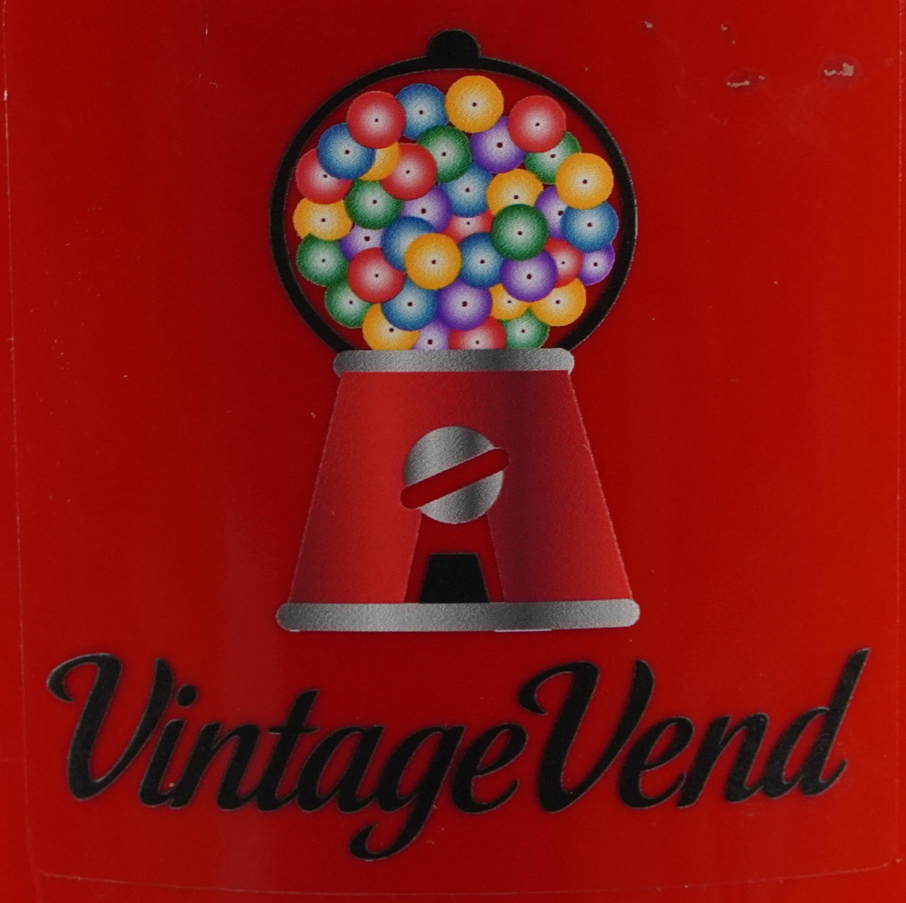 Vintage Beaver floor standing bubble gum vending machine, 122cm high - Image 3 of 3