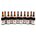 Eleven bottles of 1995 La Chapelle des Bois Fleurie red wine