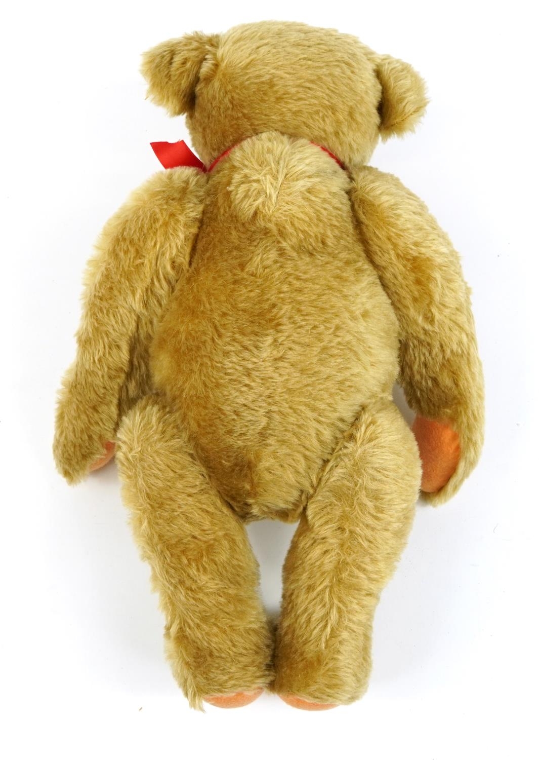 Large Steiff teddy bear with jointed limbs numbered 000256, 50cm high - Image 3 of 3