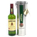 Bottle of Jameson's Irish whiskey
