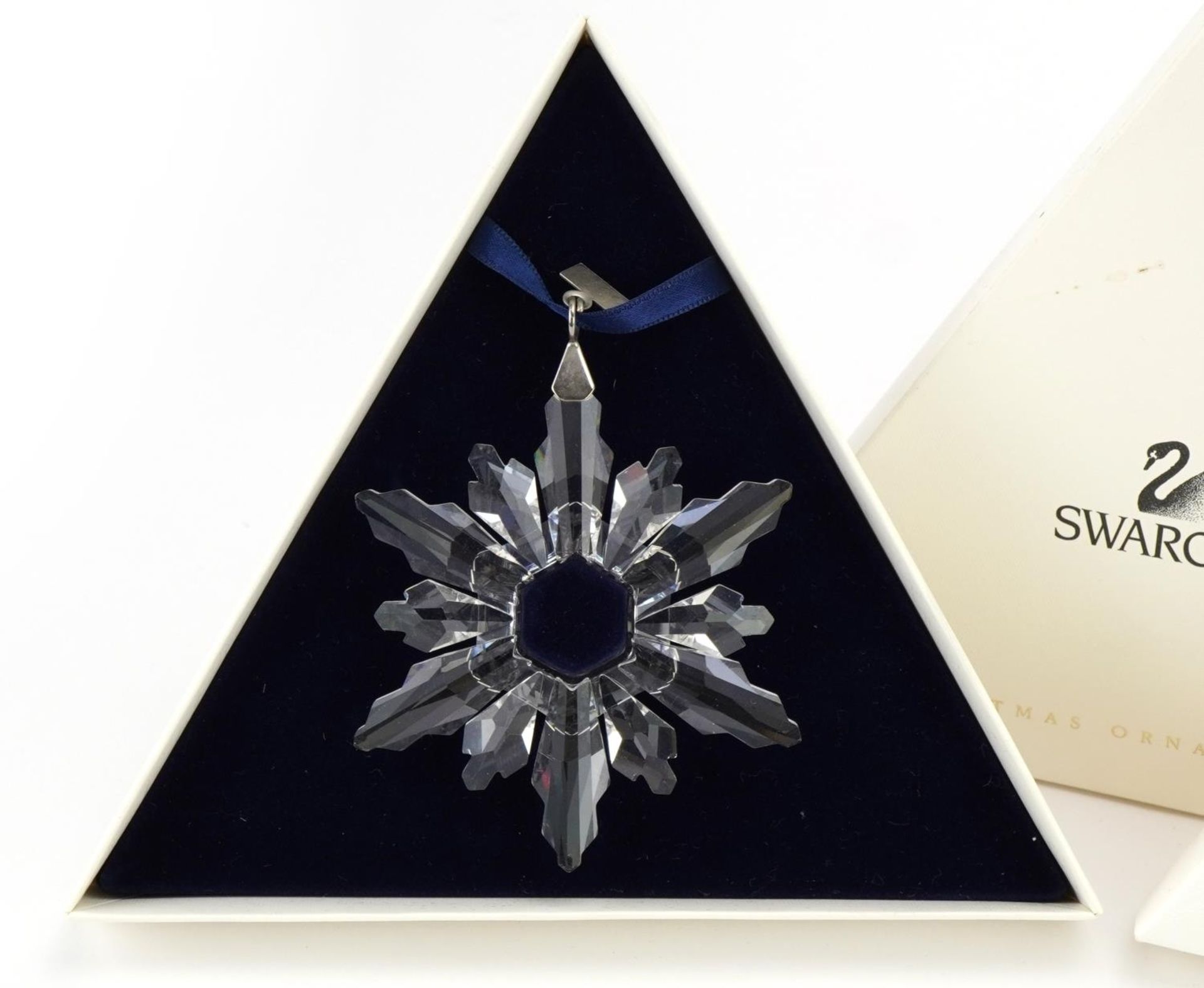 Two Swarovski Crystal Christmas ornaments with boxes comprising dates 1998 and 1999 - Image 2 of 4